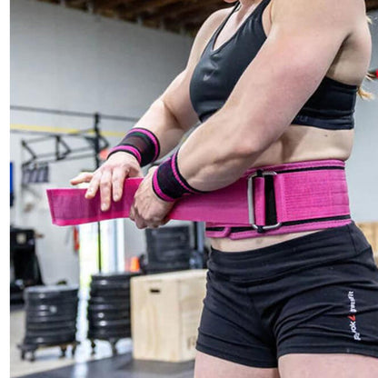 Doma Self-Locking Weight Lifting Belt - Enhanced Support for Functional Fitness, Weightlifting, and Olympic Lifting