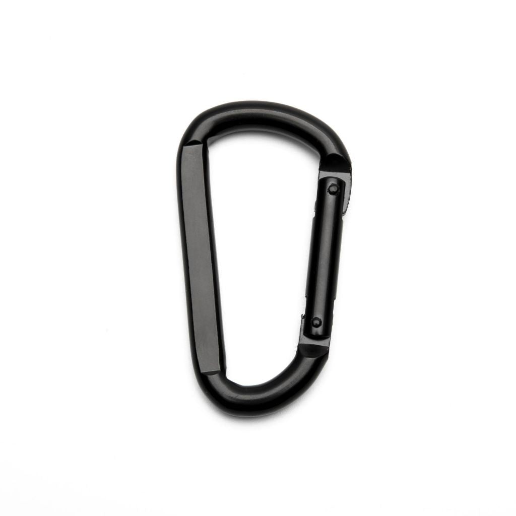 Carabiner Chain Cable Attachments Stainless Steel Safety Spring Carabiner Mountain Climbing Water Bottle Backpack Hook