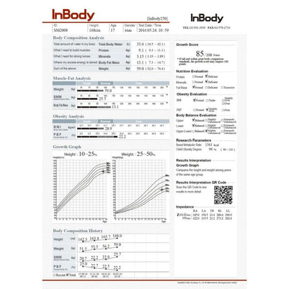 InBody 270 Professional Body Composition Analyzer