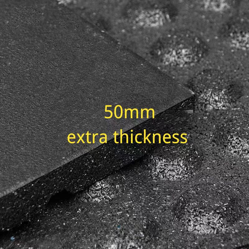 Rubber gym mats High Density EPDM Rubber Tile Mat With Connector 20mm/50mm Thickness Crossfit Gym Flooring