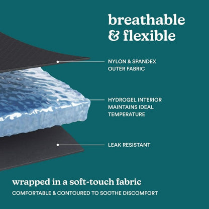 Reusable Knee Ice Pack Wrap for Injuries Pain Relief Meniscus ACL MCL Flexible Cold Therapy Sleeve Elbow Ankle Calf