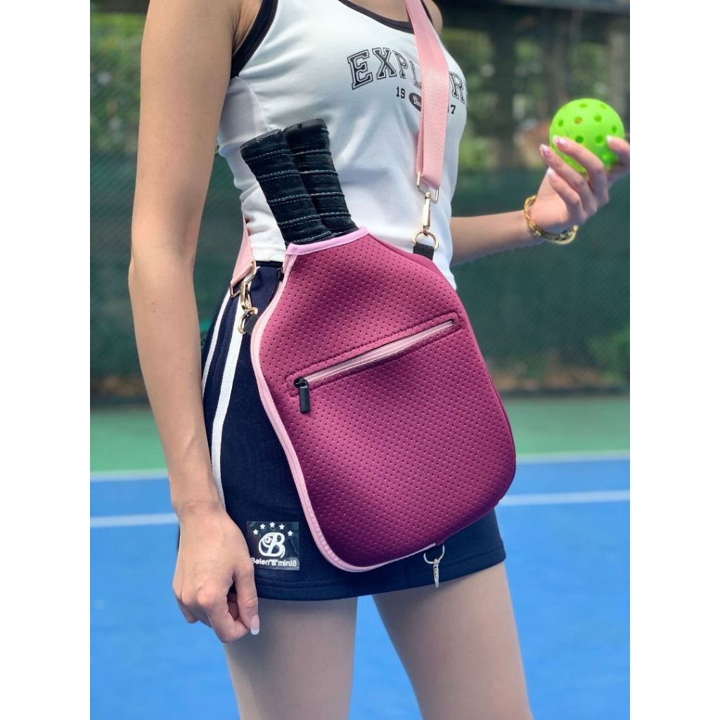 Pickleball Paddle Bag & Ball Carrier Pickleball Paddle Cover