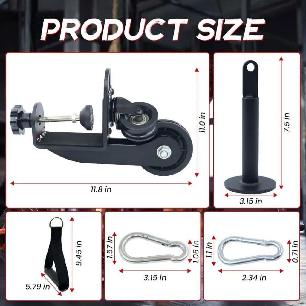 Heri Arm Wrestling Training Equipment, Arm Wrestling Training Table Pulley Cable System, Fitness Forearm Workout