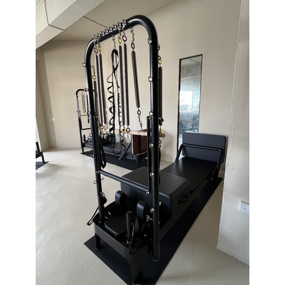 TULA Ropia Reformer: Seamless Design & Smooth Carriage. Fully Retractable Rope System. Tower