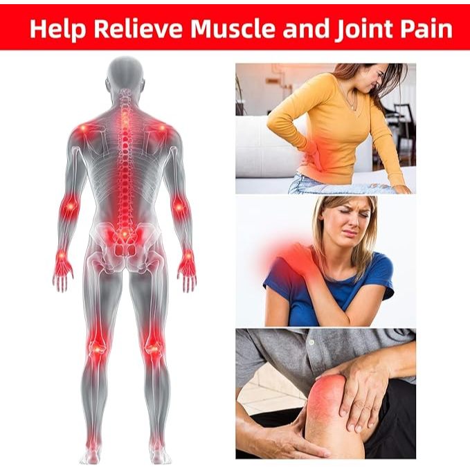 Portable Red Light Therapy Belt - 360 LED for Dogs & Humans, Infrared Light Therapy for Muscle & Joint Pain Relief with